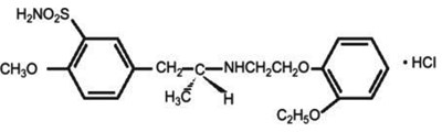 Structure (Tamsulosin HCl Capsules Structure)